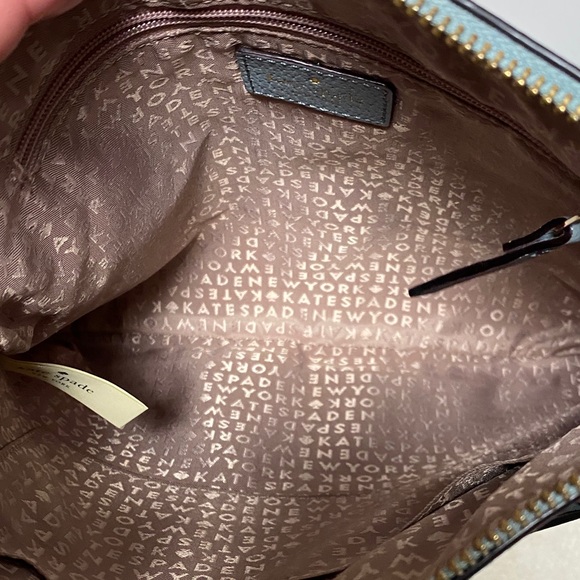 Kate Spade Leather Light Blue Crossbody Bag - Picture 9 of 9
